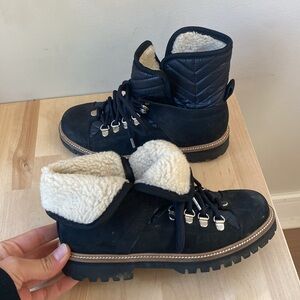 GANNI Edna Suede Ankle Boots